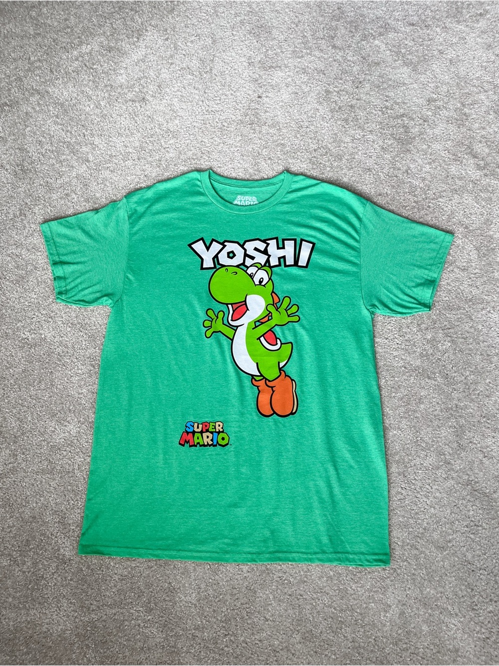 Yoshi | Super Mario Nintendo | Adult Graphic Tee